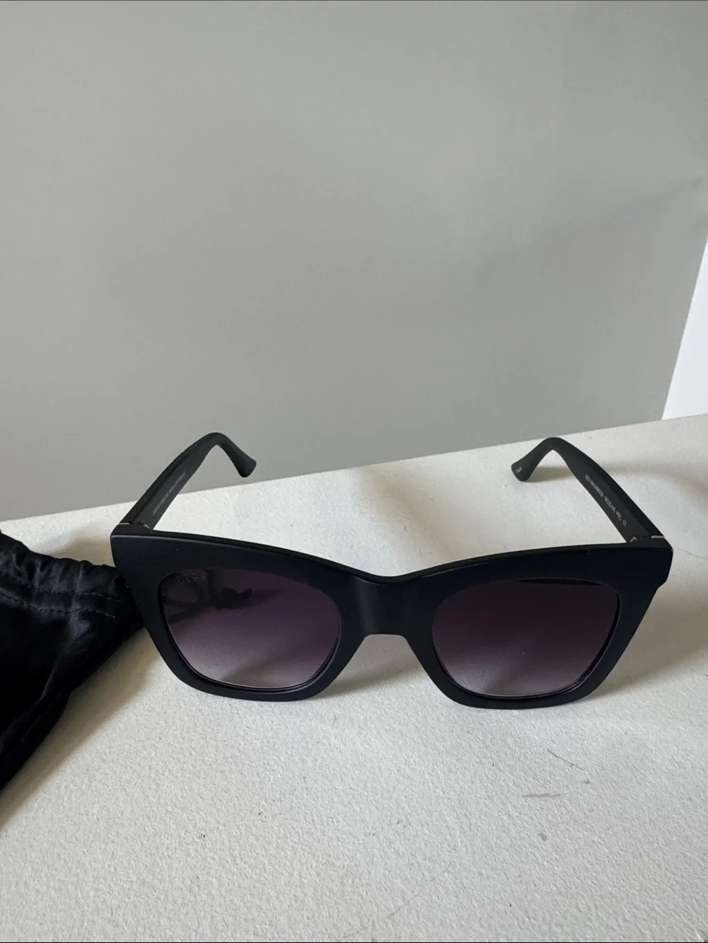 New DIFF 50mm Talia Square Sunglasses